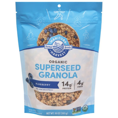 Manitoba Harvest Hemp Yeah! Granola Organic Blueberry - 10 Oz - Image 2
