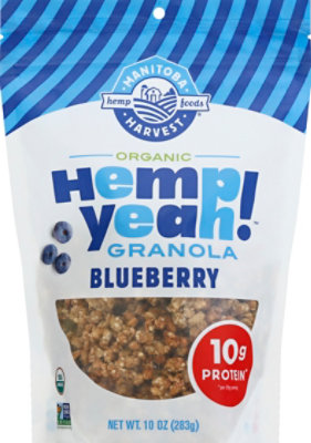 Manitoba Harvest Hemp Yeah! Granola Organic Blueberry - 10 Oz - Image 2