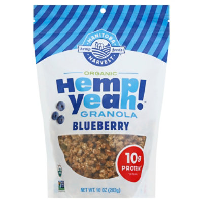 Manitoba Harvest Hemp Yeah! Granola Organic Blueberry - 10 Oz - Image 1