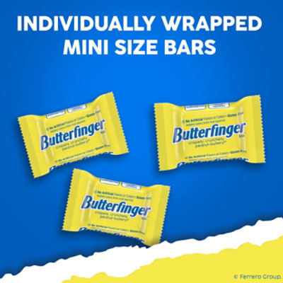 Butterfinger Unwrapped Minis Chocolatey Peanut-Buttery Resealable Bag - 8 Oz - Image 4