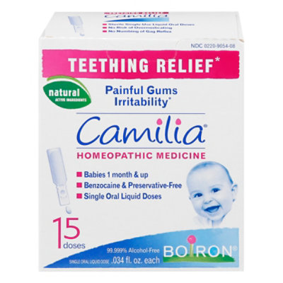 Boiron Camilia Teething Relief Single Use Liquid Doses - 15 Count - Image 3