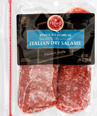 Primo Taglio Salame Italian Dry Reduced Sodium - 10 Oz - Image 2