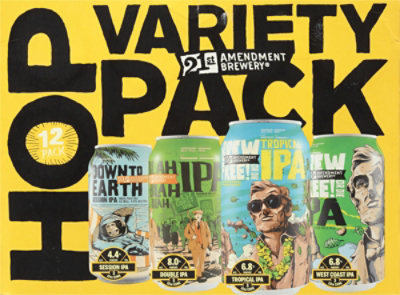21st Amendment Brewery Variety In Cans - 12-12 Fl. Oz. - Image 4