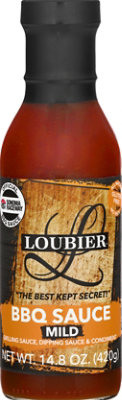 Loubier Gourmet Mild Bbq Sauce - 14.8 Oz - Image 2