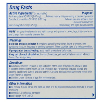 Arnicare Leg Cramps - 33 Count - Image 4