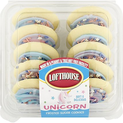 Lofthouse Unicorn Frosted Sugar Cookie 13.5 Ounce - 13.5 Oz - Image 2