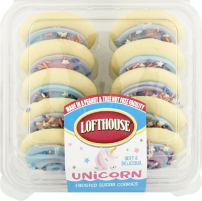 Lofthouse Unicorn Frosted Sugar Cookie 13.5 Ounce - 13.5 Oz - Image 2