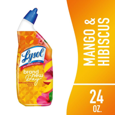 Lysol Mango and Hibiscus Toilet Bowl Cleaner - 24 Oz - Image 1