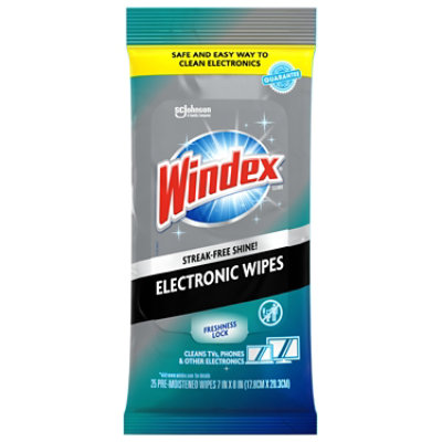Windex Electronics Wipes 25 ct