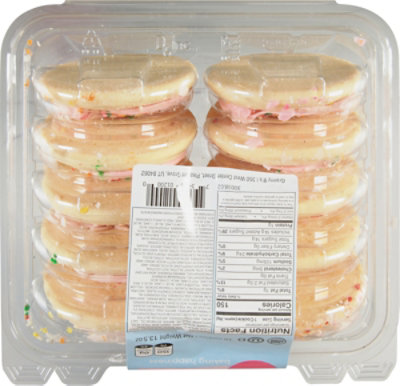 Pink Frosted Sugar Cookies 10ct - 13.5 Oz - Image 6