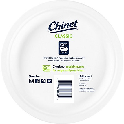 Chinet Cw 10 3/8 Inch Dinner Plate - 70 Count - Image 4