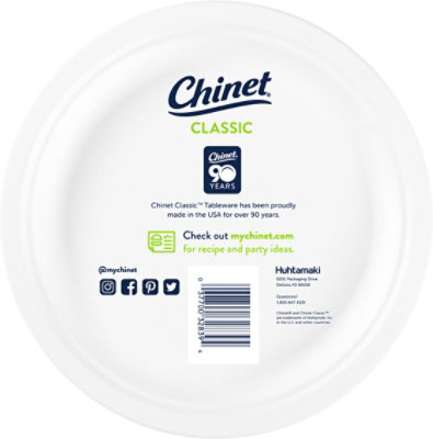 Chinet Cw 10 3/8 Inch Dinner Plate - 70 Count - Image 4