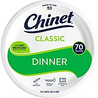 Chinet Cw 10 3/8 Inch Dinner Plate - 70 Count - Image 2
