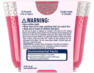Glade Lto 3 Wick Candle Berry Pop - Each - Image 5