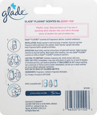 Glade Lto Piso 2ct Refills Berry Pop 1. - Each - Image 5