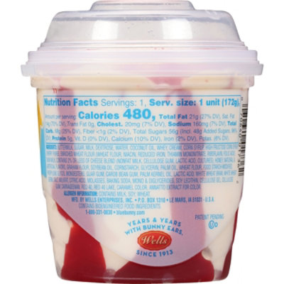 Blue Bunny Load'd Sundaes Cherry Cheesecake Cup - 8.5 Oz - Image 3