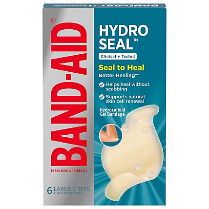 BAND-AID Hydro Seal Large - 6 Count - Image 3