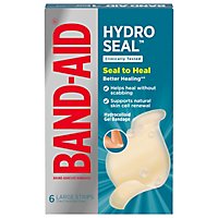BAND-AID Hydro Seal Large - 6 Count - Image 1