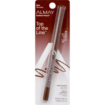 Almay Top of the Line 211 Brown Topaz Eyeliner Pencil - 0.009 Oz - Image 2