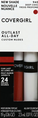 COVERGIRL Outlast All Day Custom Nudes Deep Cool Lip Color- 0.13 Fl. Oz. - Image 2