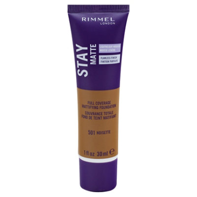 Rimmel Stay Matte Fndtn Noisette - 1 Fl. Oz.