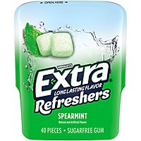 Extra Refreshers Sugar Free Chewing Gum Spearmint - 40 Count - Image 1