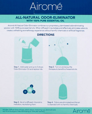Airome Eucalyptus Odor Eliminator Black - Each - Image 3