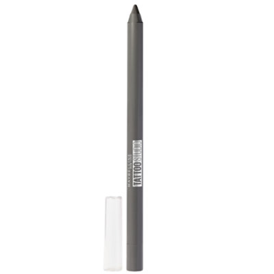 Maybelline Tattoo Studio Waterproof Eyeliner Pencil Makeup Intense Charcoal - 0.04 Oz - Image 1
