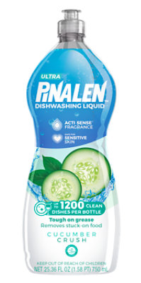 Pinalen Dish Liq Cucumber Crush - 25.3 Fl. Oz. - Image 3