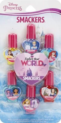 Smackers Disney Princess Nail Polish Collection - 6 Count - Image 2