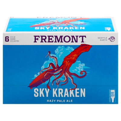 Fremont Sky Kraken Hazy Pale Ale In Cans - 6-12 Fl. Oz. - Image 3