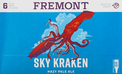 Fremont Sky Kraken Hazy Pale Ale In Cans - 6-12 Fl. Oz. - Image 4