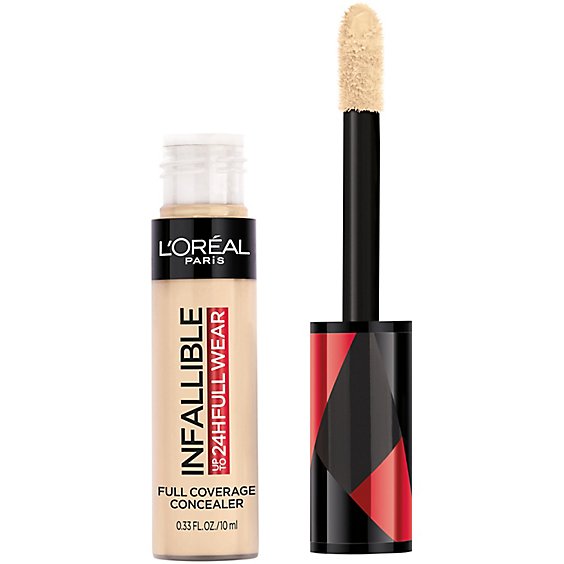 L'Oreal Paris Infallible Ivory Up to 24 Hour Full Coverage Wear Concealer - 0.33 Oz