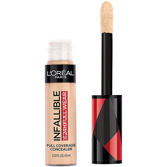 L'Oreal Paris Infallible Bisque Up to 24 Hour Full Coverage Wear Concealer - 0.33 Oz