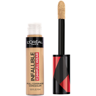 L'Oreal Paris Infallible Cashew Up to 24 Hour Full Coverage Wear Concealer - 0.33 Oz