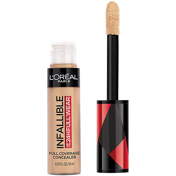 L'Oreal Paris Infallible Biscuit Up to 24 Hour Full Coverage Wear Concealer - 0.33 Oz