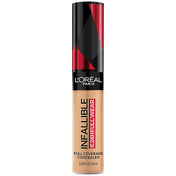 L'Oreal Paris Infallible Amber Up to 24 Hour Full Coverage Wear Concealer - 0.33 Oz