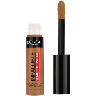 L'Oreal Paris Infallible Cocoa Up to 24 Hour Full Coverage Wear Concealer - 0.33 Oz