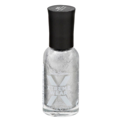 Sally Xtreme Wear Nail Silver Storm - 0.40 Fl. Oz. - Image 3