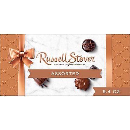 Russell Stover Assorted Milk & Dark Chocolate Gift Box - 9.4 Oz - Image 2