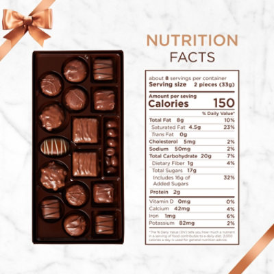 RUSSELL STOVER Assorted Milk Chocolate Gift Box 16 Count - 9.4 Oz - Image 3