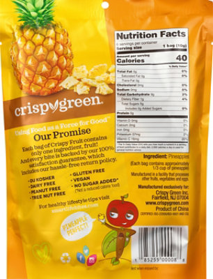 Crispy Green Crispy Fruit Pineapple - 2.16 Oz - Image 6