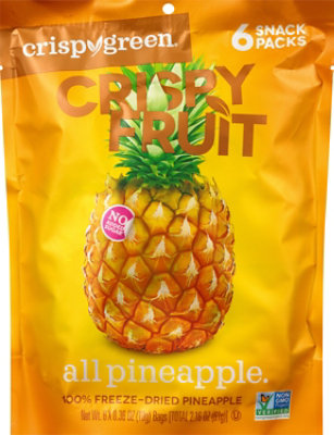 Crispy Green Crispy Fruit Pineapple - 2.16 Oz - Image 2