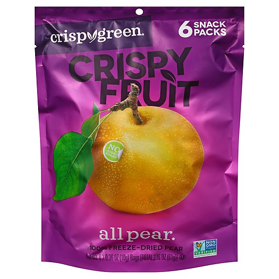 Crispy Green Crispy Fruit Pear - 2.16 Oz