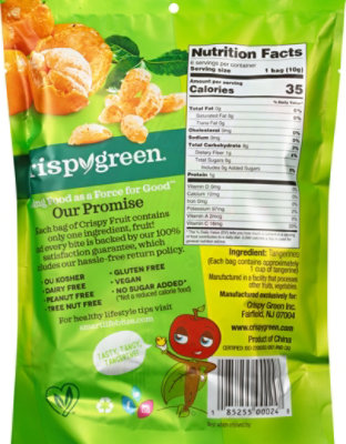 Crispy Green Crispy Fruit Tangerine - 2.16 Oz - Image 6