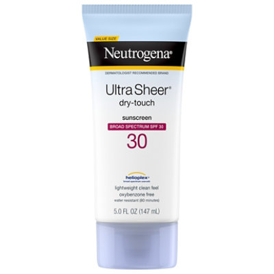 Neutrogena Ultra Sheer Lotion Spf 30 - 5 Fl. Oz. - Image 3