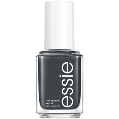 Essie 8 Free Vegan Charcoal Gray On Mute Salon Quality Nail Polish - 0.46 Oz - Image 1