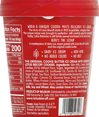 Biscoff Ice Cream Cookie Bttr - 15.5 Oz - Image 6