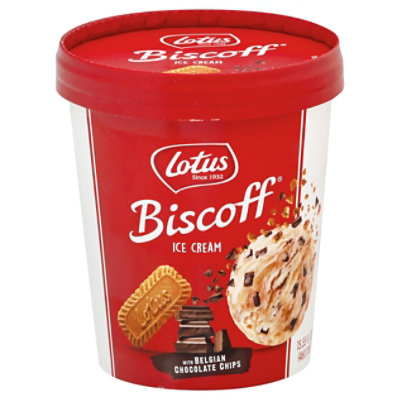 Biscoff Ice Cream Choc Chip - 15.5 Oz