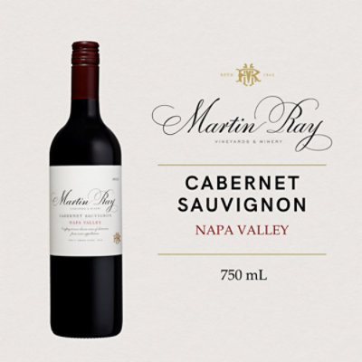 Martin Ray Napa Cabernet Sauvignon Wine - 750 Ml - Image 2